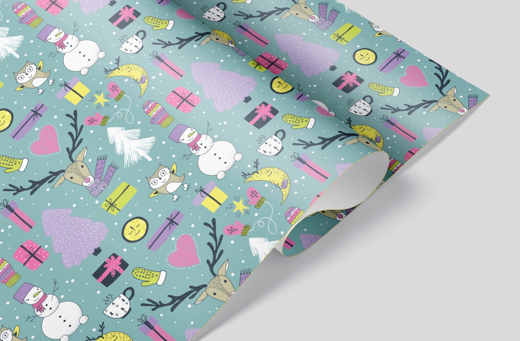Charming Cow Wrapping Paper Sheets - Perfect for Farm Animal Lovers - Viola  Grace
