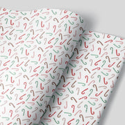 Candy Canes Wrapping Paper Alexander's 