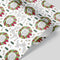 Christmas Wreath Wrapping Paper Alexander's 