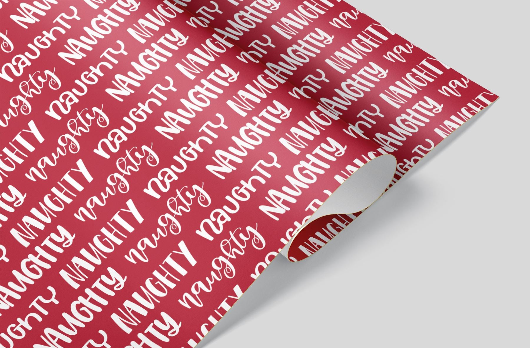 Extra Naughty List Wrapping Paper Alexander&#39;s 