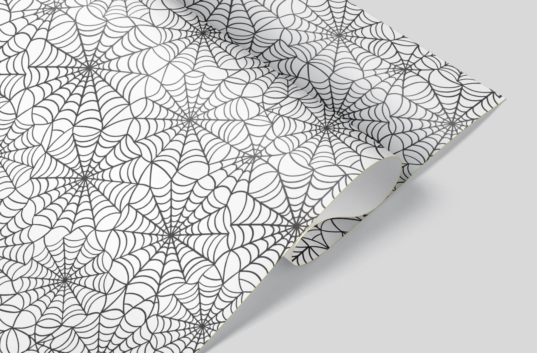 Giant Spider Webs Wrapping Paper Alexander&#39;s 