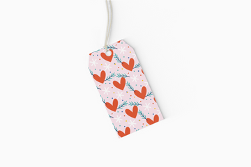 Heart With Branches Gift Tags - Set of 10