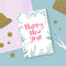 Happy New Year Greeting Card Violagrace-174 