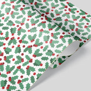 Holly Berries Wrapping Paper Alexander's 