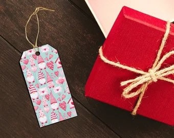 Gnome Gift Tags - Set of 10