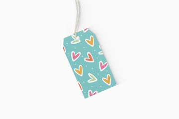 Hearts Gift Tags - Set of 10