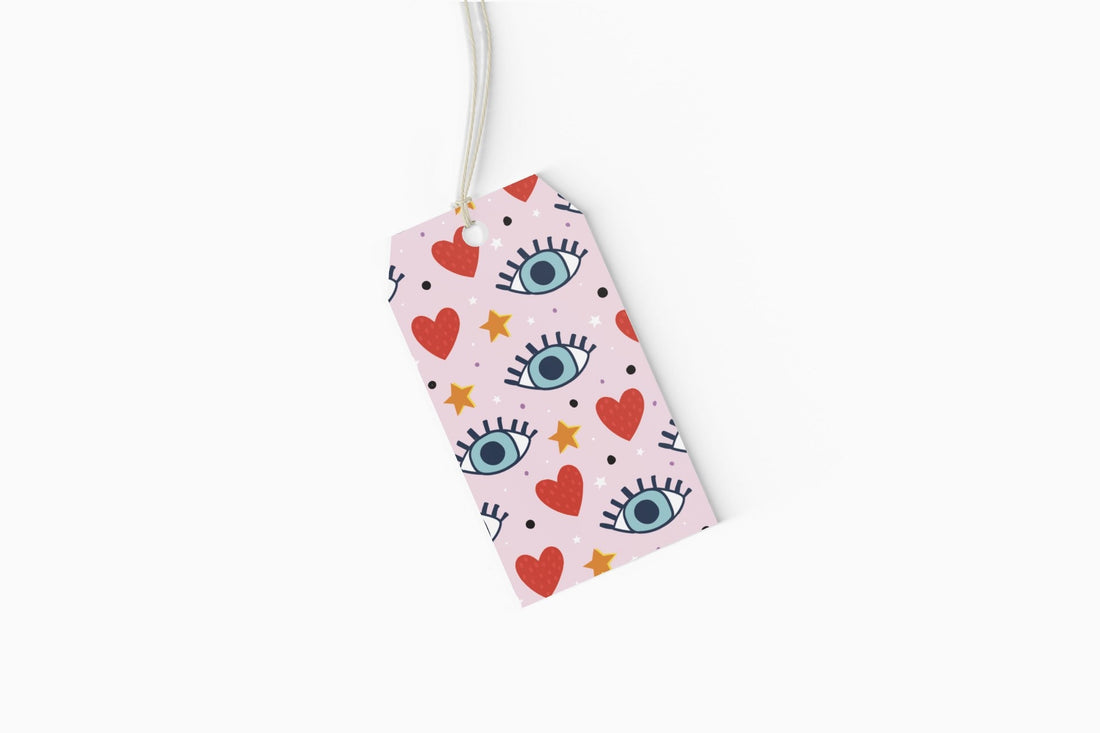 Heart Eyes Gift Tags - Set of 10