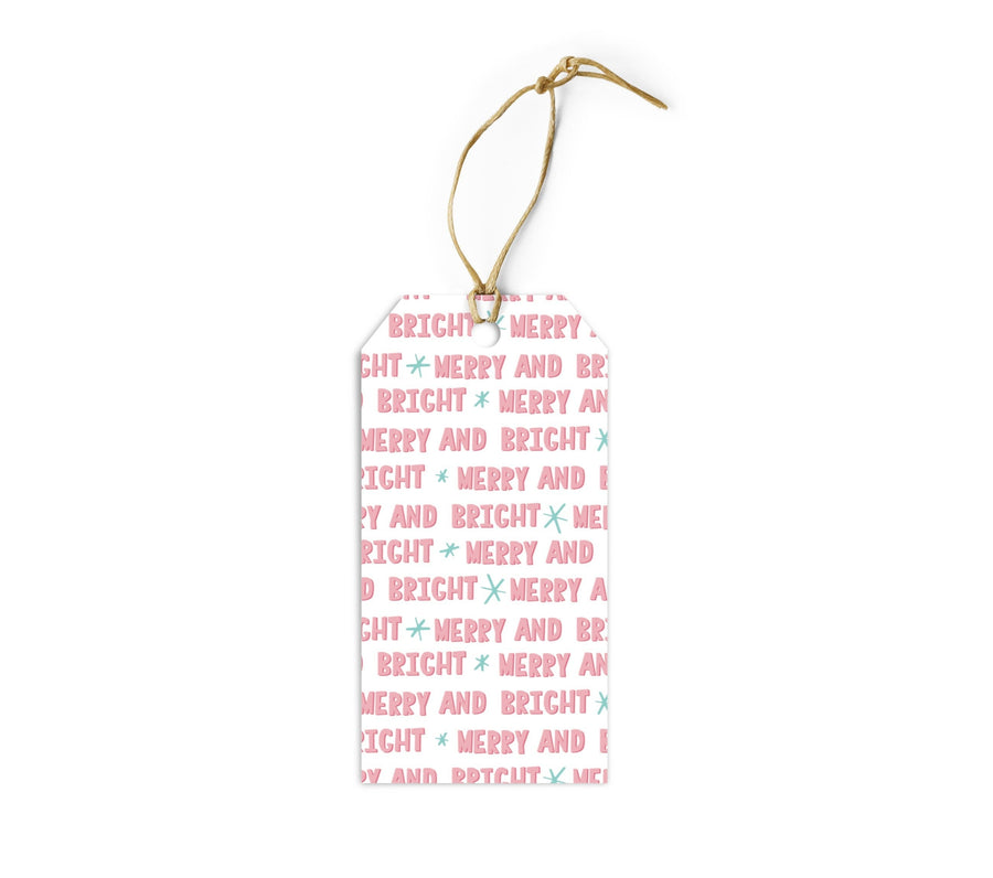 Merry and Bright Gift Tags—Set of 10 Gift Tags & Labels Viola Grace Shop 