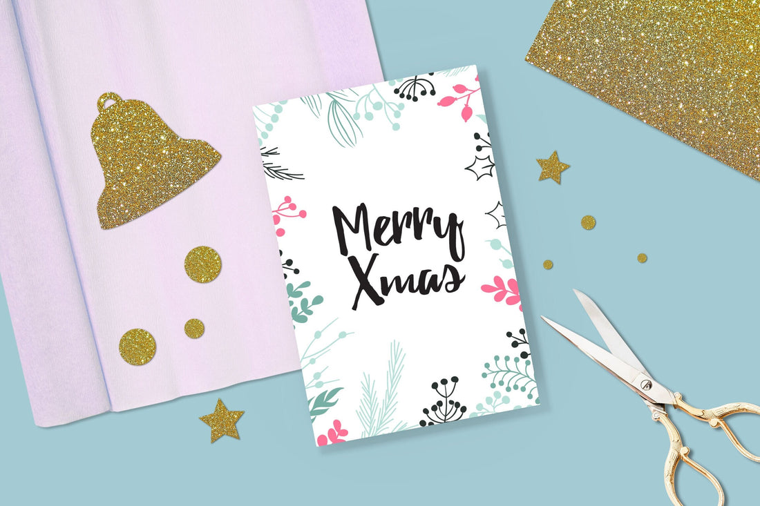 Merry Xmas Greeting Card Violagrace-174 
