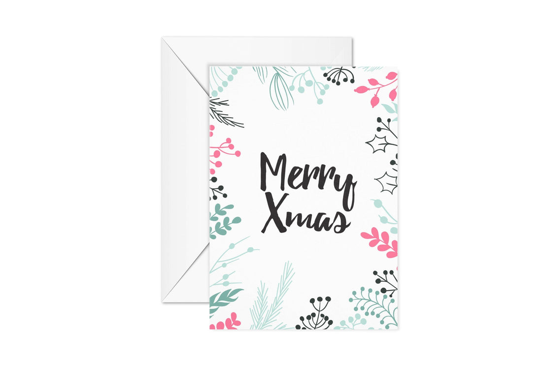 Merry Xmas Greeting Card Violagrace-174 
