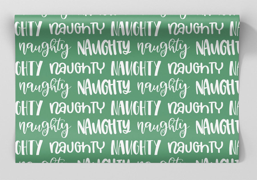 Naughty List Wrapping Paper Alexander's 
