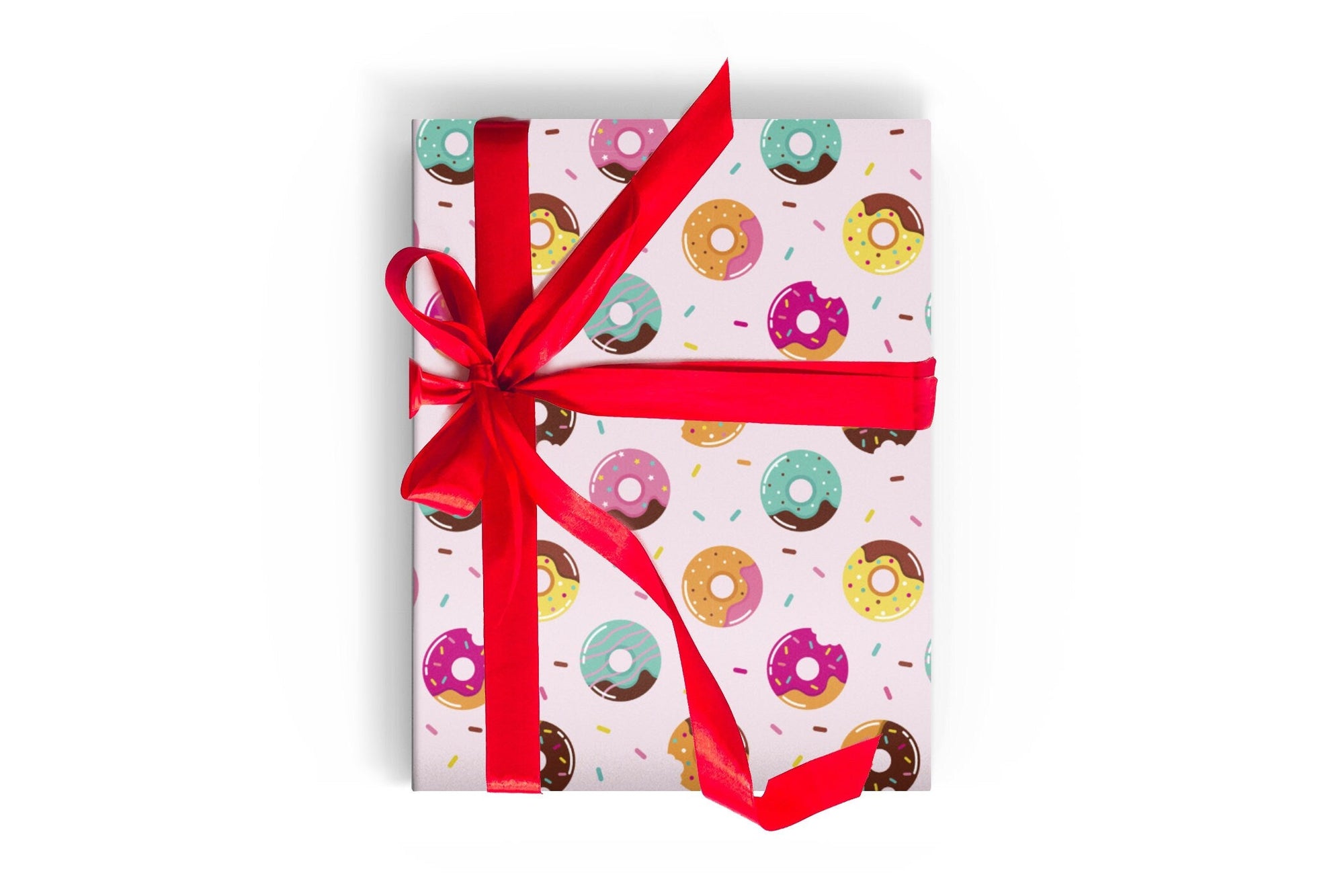 Pink Donuts Wrapping Paper Alexander's 