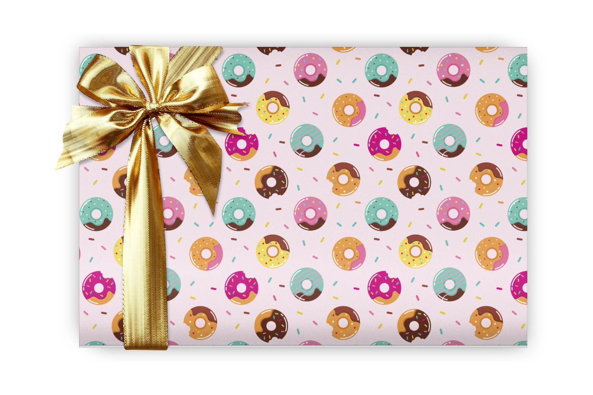 Pink Donuts Wrapping Paper Alexander&#39;s 