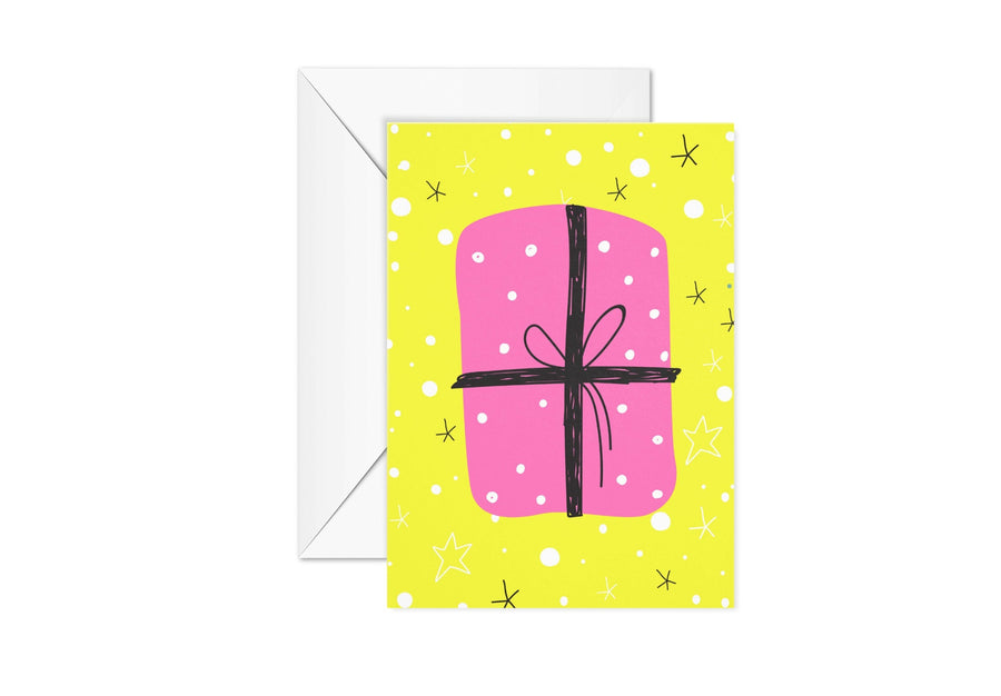 Pink Gift Greeting Card Violagrace-174 