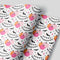 Pink Pumpkin Trio Wrapping Paper Alexander's 
