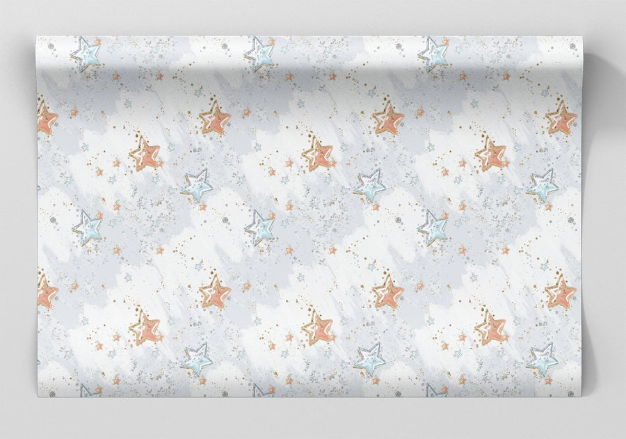 Princess Stars Wrapping Paper Alexander's 