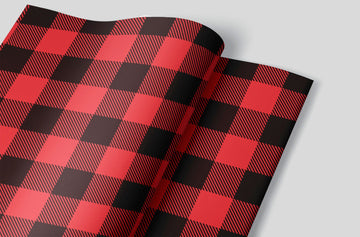 Red Buffalo Plaid Wrapping Paper Alexander's 