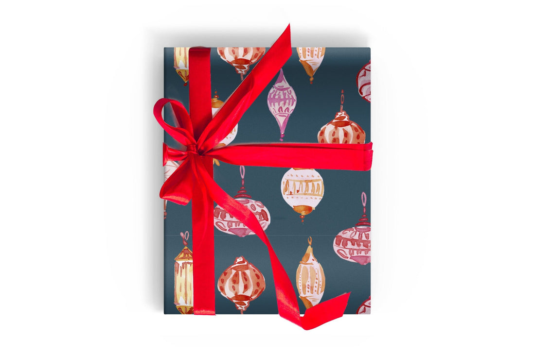 The Gingerbread Man Wrapping Paper - Viola Grace