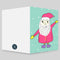 Santa Clause Greeting Card Violagrace-174 