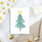 Simple Christmas Tree Greeting Card Stationery Violagrace-174 