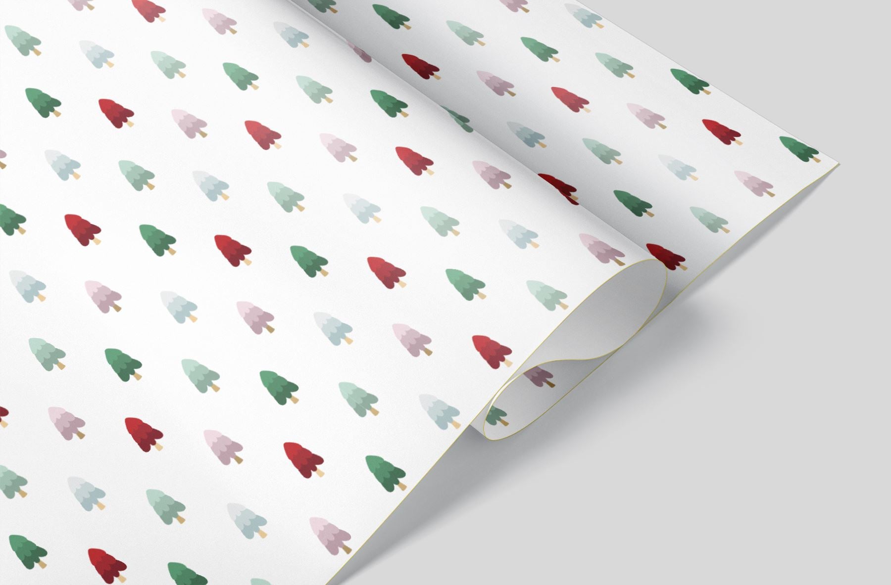 Small Trees Wrapping Paper Alexander&#39;s 