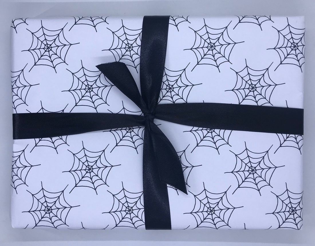 Spider Webs Wrapping Paper Alexander's 