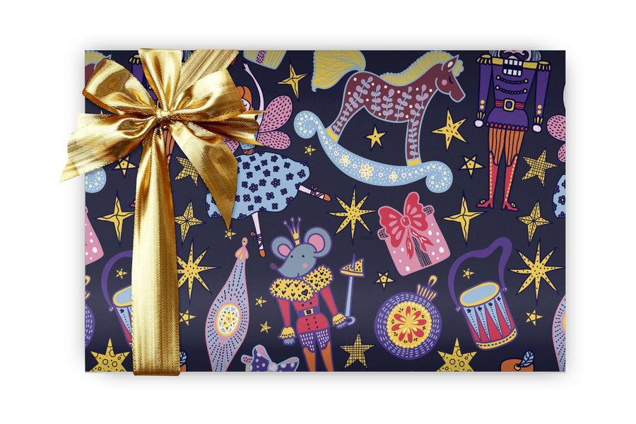 The Nutcracker at Night Wrapping Paper Alexander's 