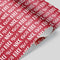 The Red Nice List Wrapping Paper Alexander's 