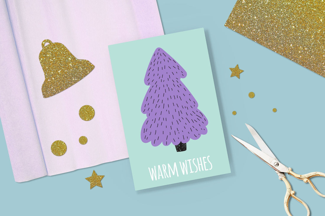 Warm Wishes Greeting Card Violagrace-174 