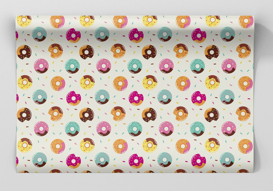 We Love Donuts Wrapping Paper Alexander's 
