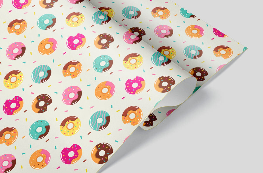 We Love Donuts Wrapping Paper Alexander's 