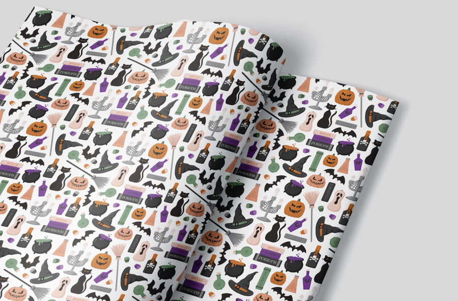 Witches Supplies Wrapping Paper Alexander's 